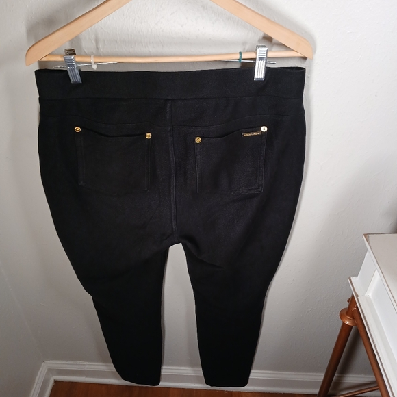 Black Michael Kors Jeggings Size L - Picture 2 of 3
